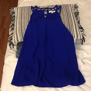 Navy blue, Barely worn. Great for work or day out